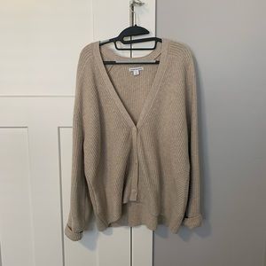 Long sleeve button down cardigan